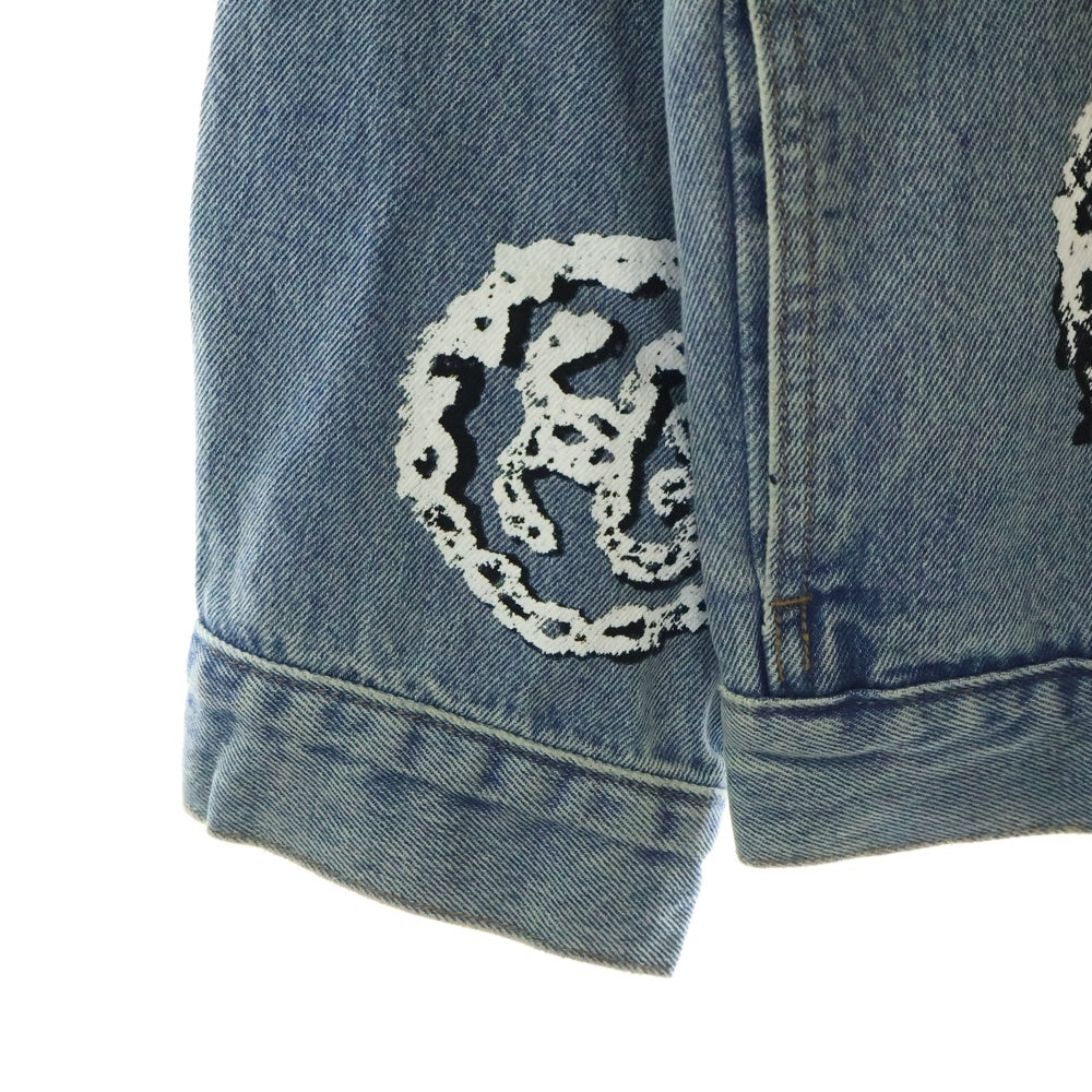 DENIM TEARS(デニムティアーズ) ×STUSSY Levi's Type2 Denim Jacket ステューシー リーバイス デニムジャケット インディゴ