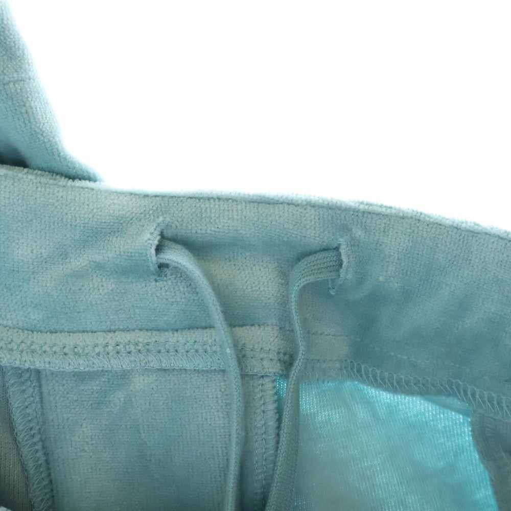 AURALEE(オーラリー) ORGANIC COTTON VELOUR PANTS ベロアトラックパンツ ブルー A22SP02CV