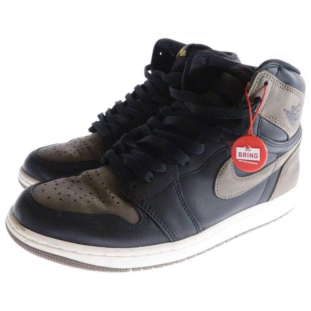 NIKE(ナイキ) AIR JORDAN1 RETRO HIGH OG エアジョーダン1 パロミノ ハイカットスニーカー ブラウン/ブラック US10/28cm DZ5485-020