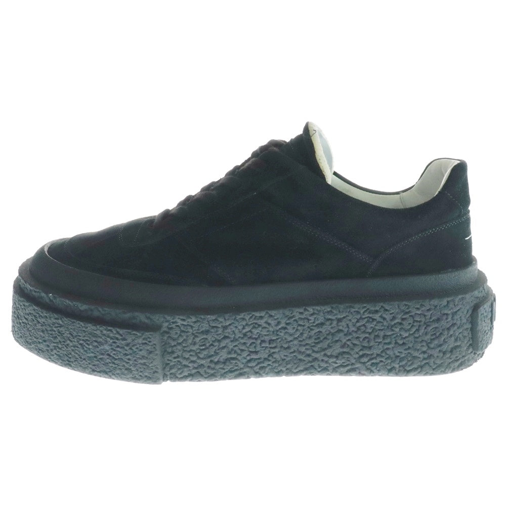 MM6 Maison Margiela(エムエムシックスメゾンマルジェラ) GAMBETTA SNEAKERS スウェード ローカットスニーカー ブラック S59WS0205