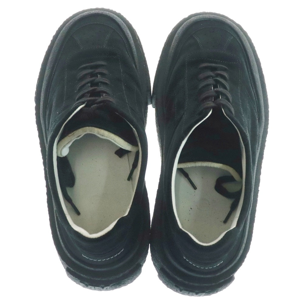 MM6 Maison Margiela(エムエムシックスメゾンマルジェラ) GAMBETTA SNEAKERS スウェード ローカットスニーカー ブラック S59WS0205