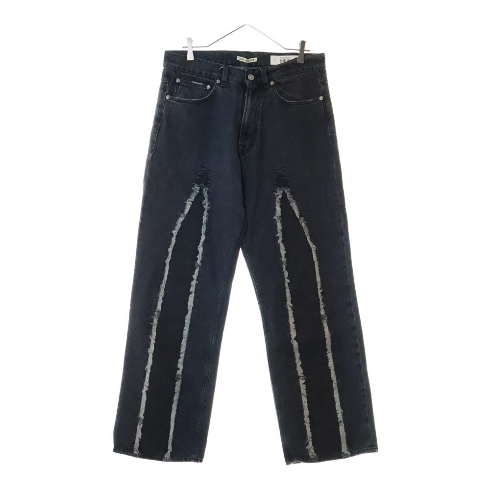OUR LEGACY(アワーレガシー) Third Cut Black Slash Denim デニムパンツ グレー M4215TB