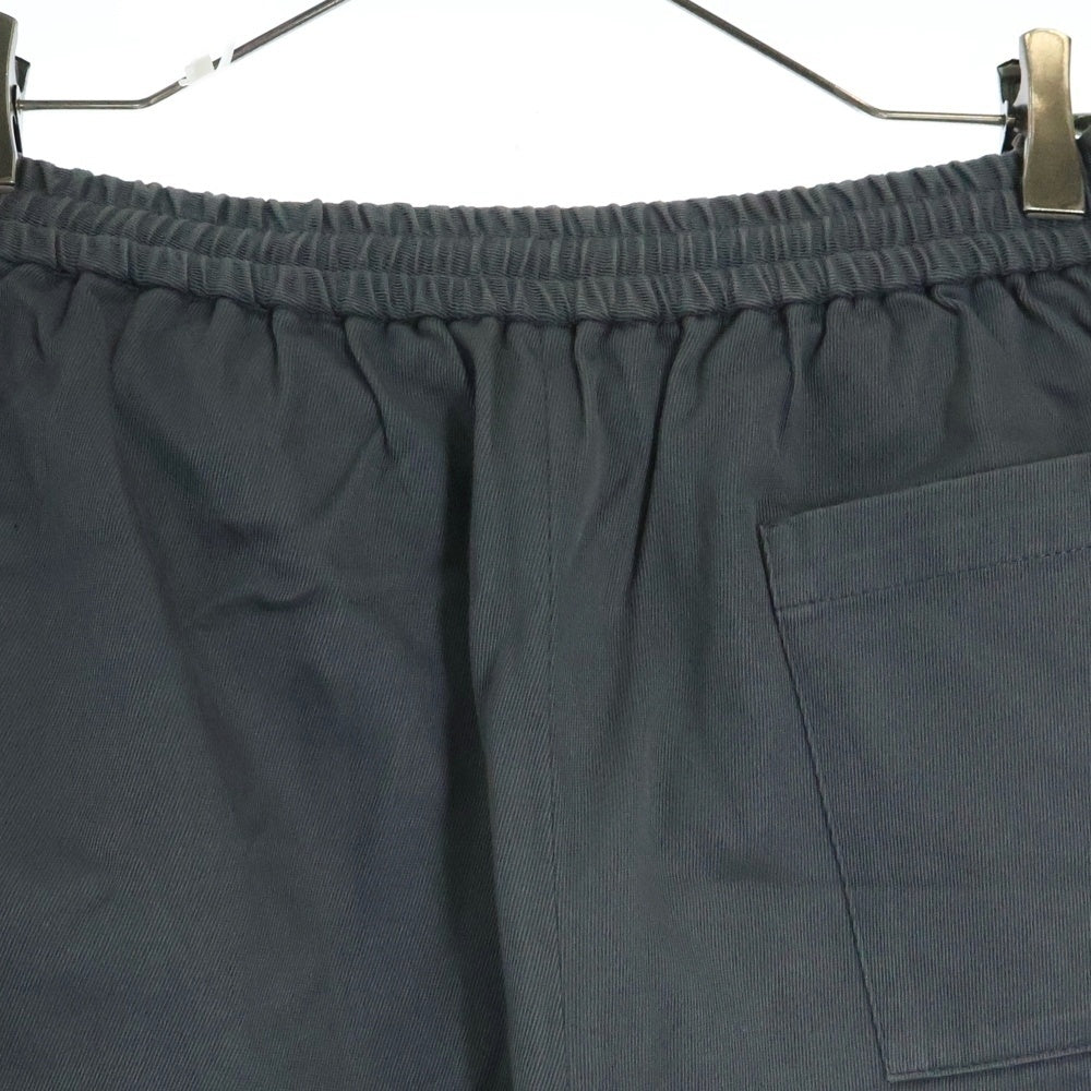 Acne Studios(アクネ ストゥディオズ) PLEATED TROUSERS コットンストレートパンツ グレー BK0518-
