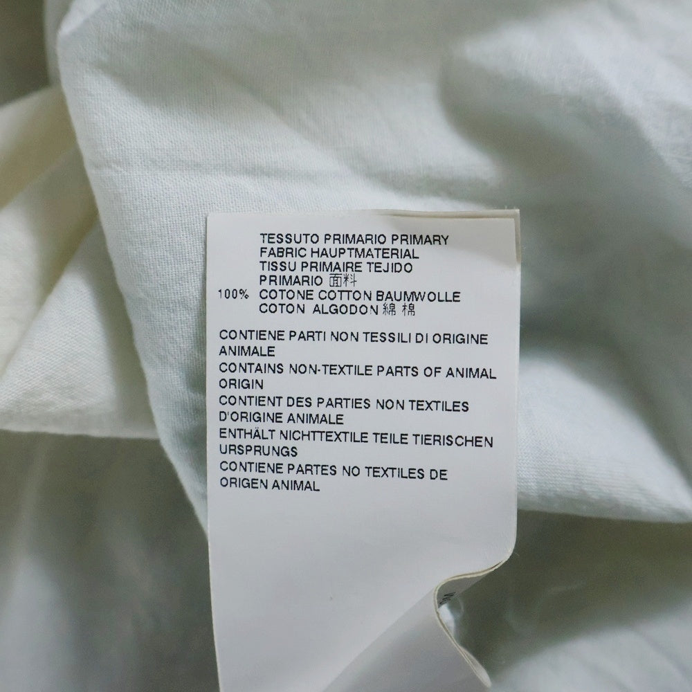 Maison Margiela 10(メゾン マルジェラ) 16SS Bleached Indigo Shirts ブリーチ加工 長袖シャツ インディゴ S30DL0314