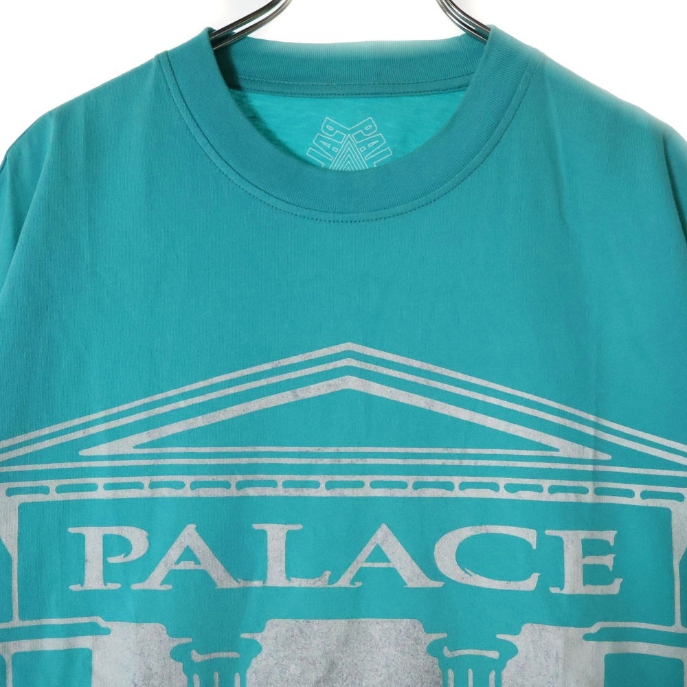 Palace Skateboards(パレススケートボーズ) STRONGHOLDS T-SHIRT プリントデザイン 半袖Tシャツ カットソー グリーン