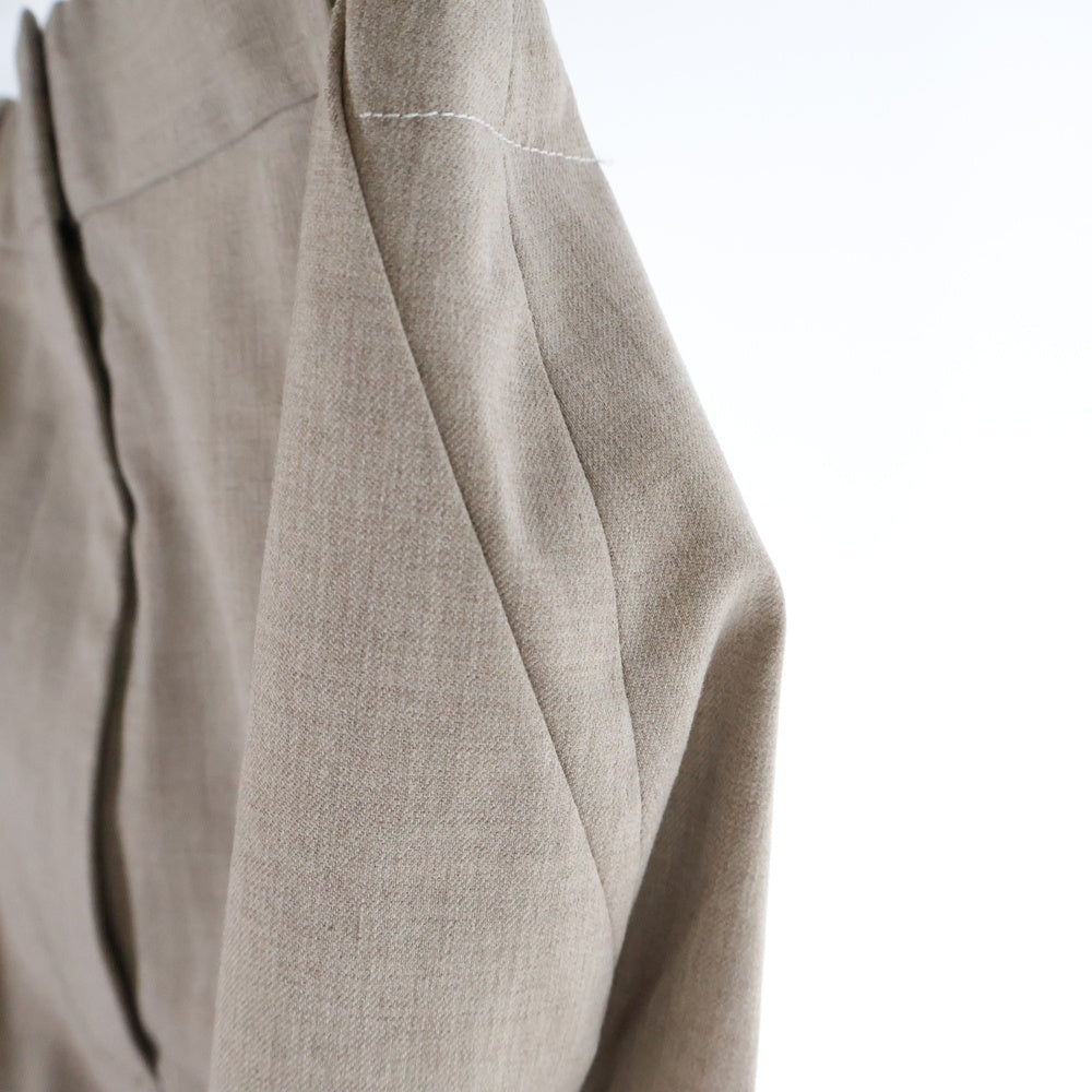 MM6 Maison Margiela(エムエムシックスメゾンマルジェラ) 25SS ツイステッド テイラードショーツ ハーフパンツ ベージュ S52MU0125
