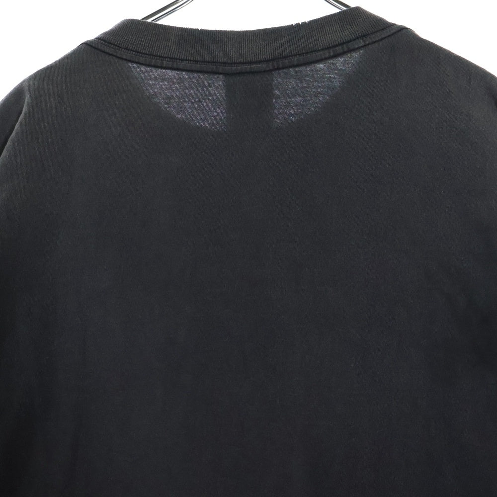 SAINT MICHAEL(セントマイケル) 25SS ×NEIGHBORHOOD STHD SS TEE HOOD ネイバーフッド フロントプリント 半袖Tシャツ グレー SM-HR8-0000-C69