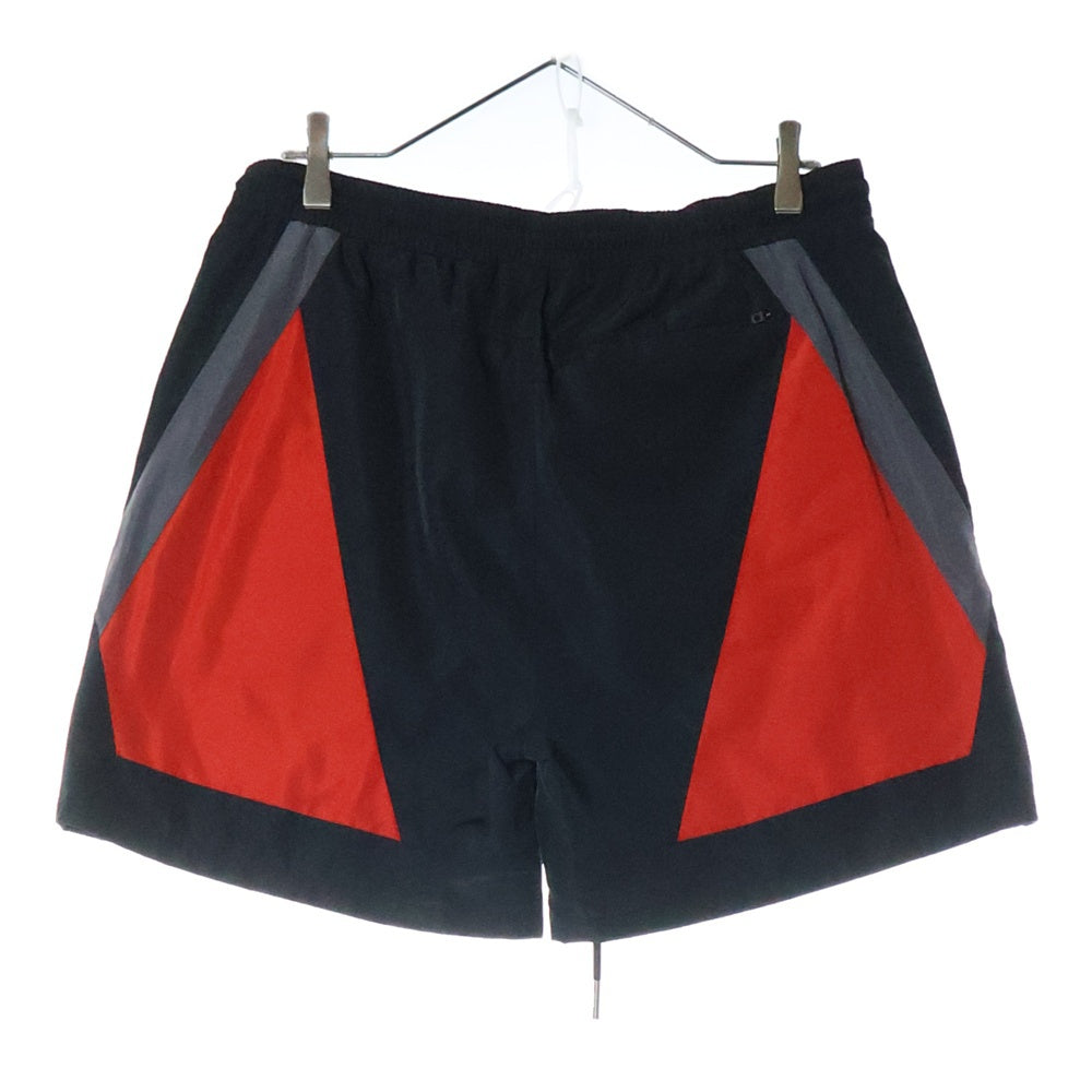 KITH(キス) Turbo Nylon Shorts ロゴプリント ナイロンショーツ ハーフパンツ レッド/ブラック
