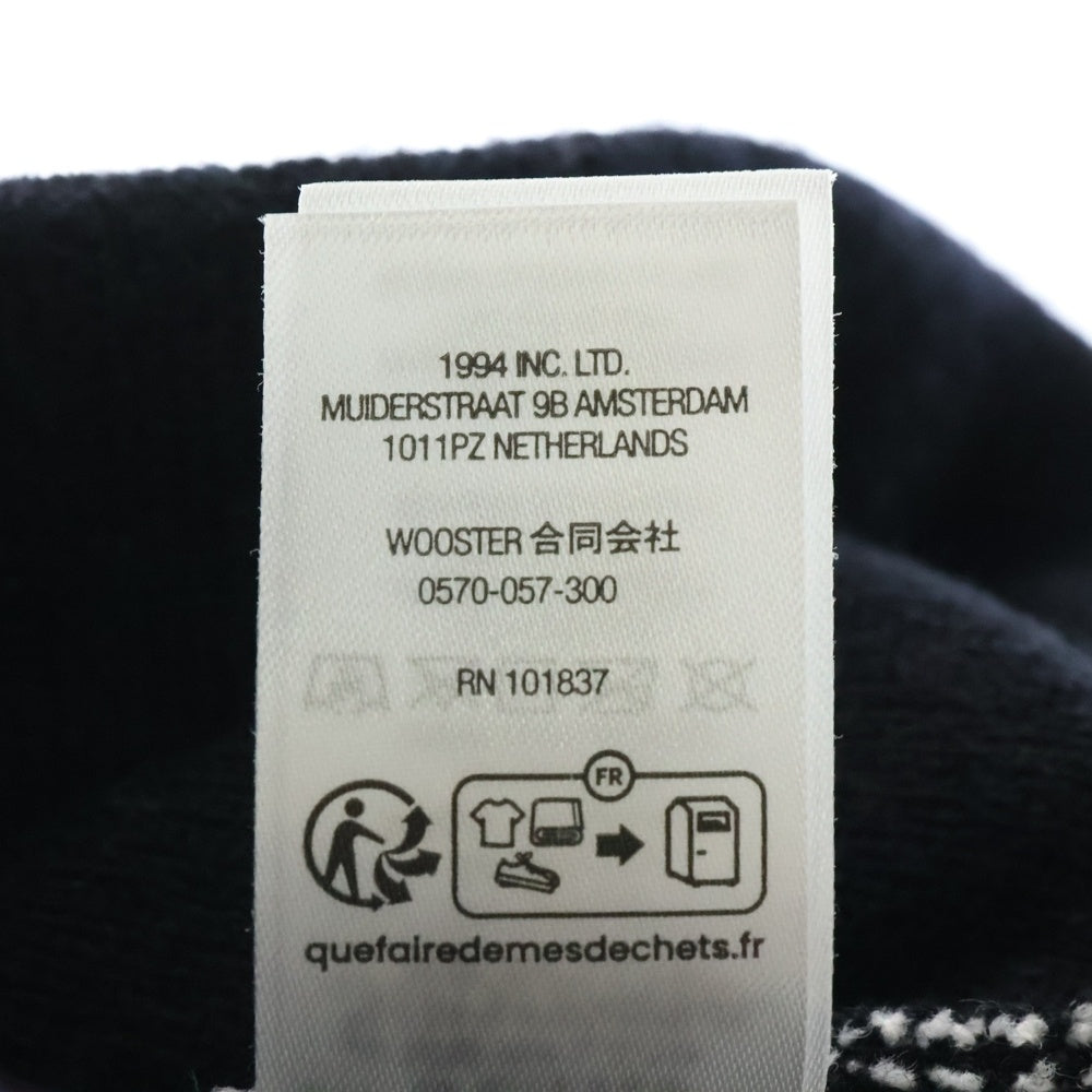 SUPREME(シュプリーム) 24AW ×Thrasher Beanie スラッシャー ロゴジャガード ビーニー ニット帽 ブラック