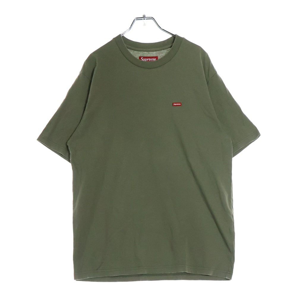 SUPREME(シュプリーム) 24SS Small Box Logo Tee スモールボックスロゴ クルーネック半袖Tシャツ カットソー カーキ