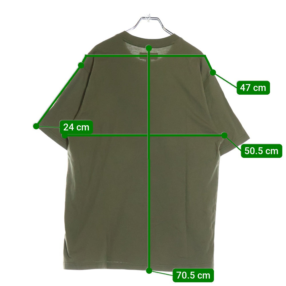 SUPREME(シュプリーム) 24SS Small Box Logo Tee スモールボックスロゴ クルーネック半袖Tシャツ カットソー カーキ