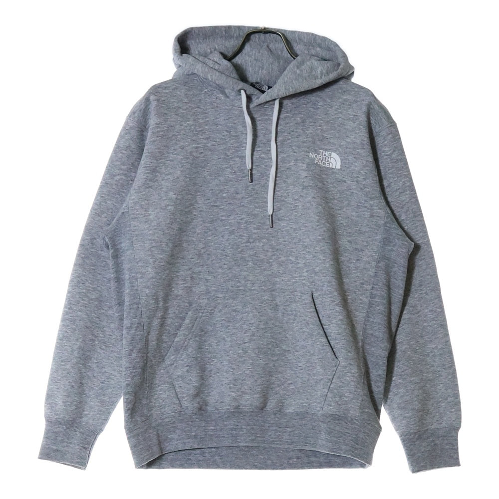 THE NORTH FACE(ザノースフェイス) バックスクエアロゴ プルオーバーパーカー スウェット グレー NT62348