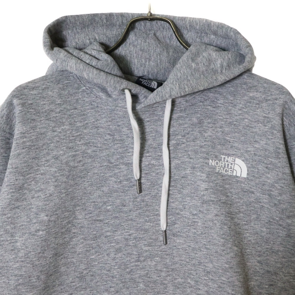 THE NORTH FACE(ザノースフェイス) バックスクエアロゴ プルオーバーパーカー スウェット グレー NT62348