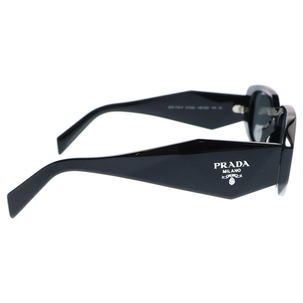 PRADA(プラダ) テンプルロゴ スクエアレンズ サングラス アイウェア ブラック SPR 17W-F