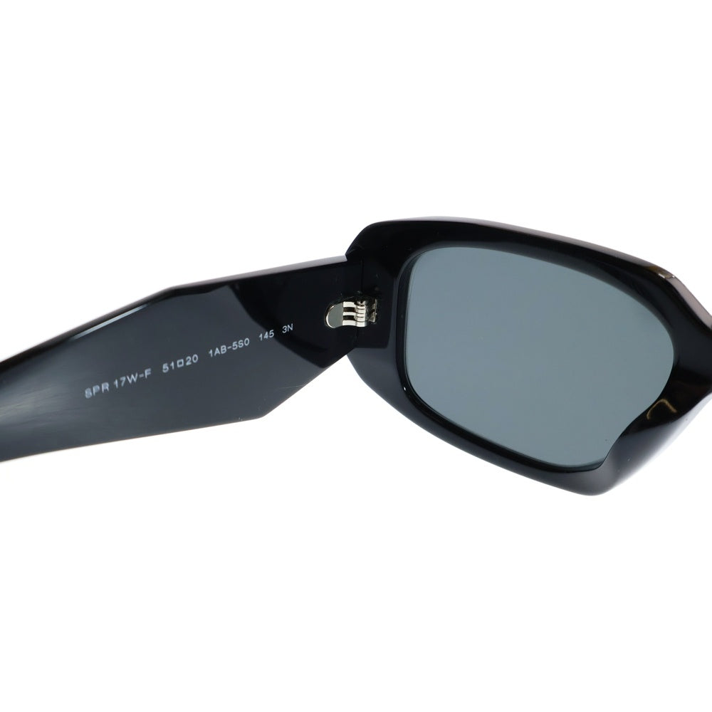 PRADA(プラダ) テンプルロゴ スクエアレンズ サングラス アイウェア ブラック SPR 17W-F