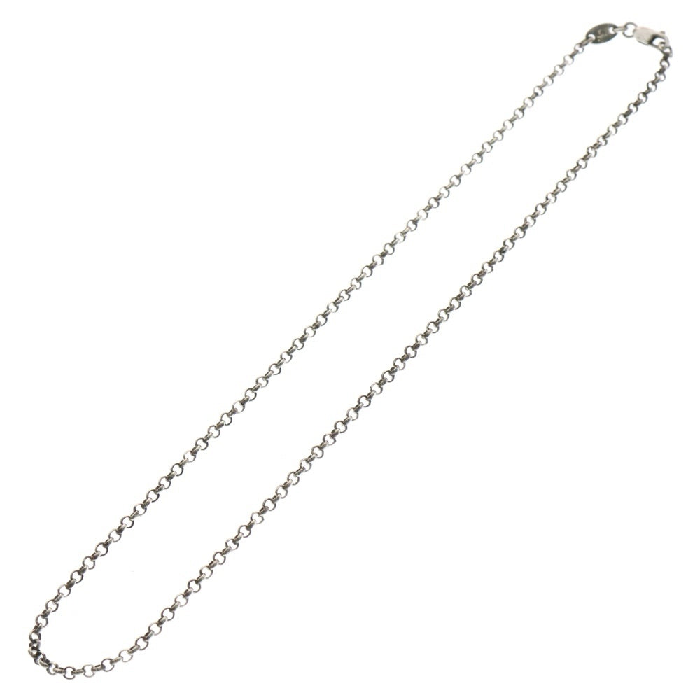 CHROME HEARTS(クロムハーツ) NECKCHAIN R16 ロールチェーンネックレス 16inch シルバー BCA082