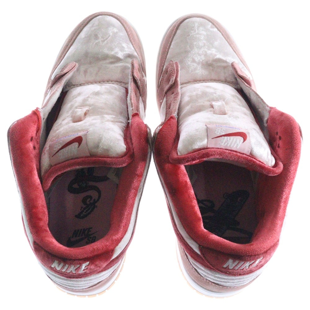 NIKE(ナイキ) ×STRANGELOVE DUNK LOW VALENTINES DAY ストレンジラブ ダンク バレンタインデー ローカットスニーカー ピンク US8.5/26.5cm CT2552-800