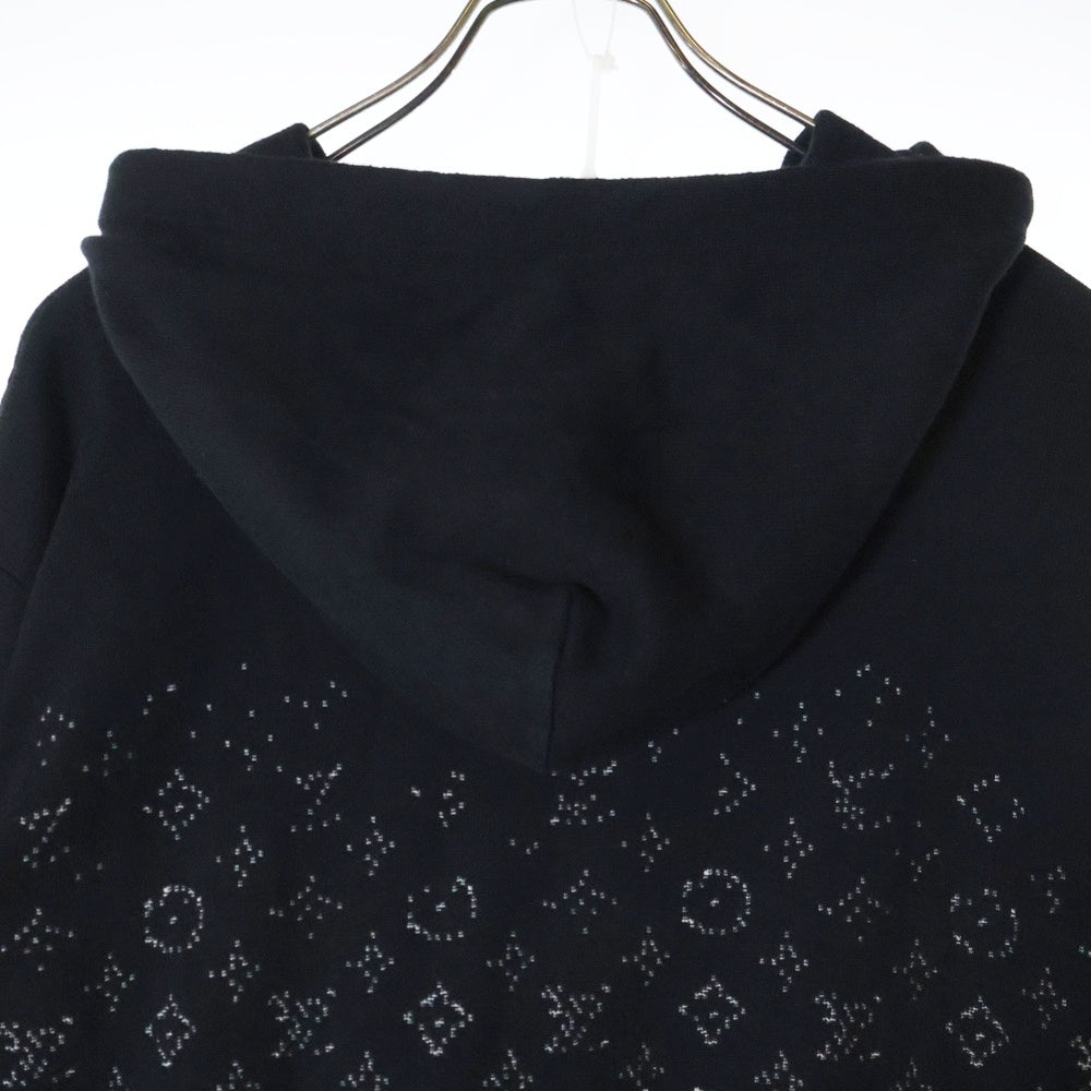 LOUIS VUITTON(ルイヴィトン) 23AW モノグラム グラディエントニットパーカー プルオーバーフーディー ブラック RM232Q USO HNN45W