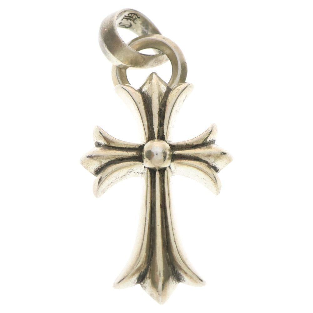 CHROME HEARTS(クロムハーツ) CH CRS SML W/BALE Wベイル スモールCHクロス ペンダントトップ シルバー BCA218