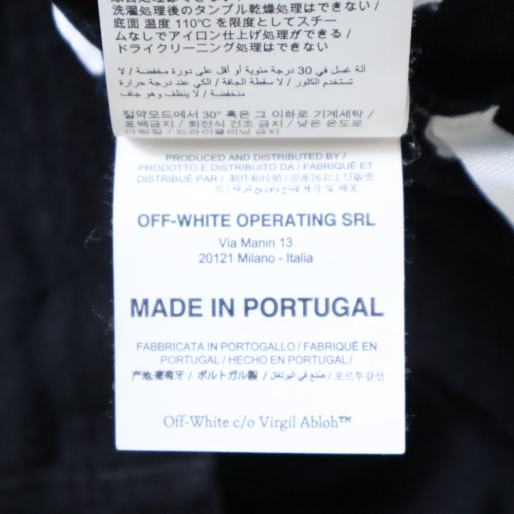 OFF-WHITE(オフホワイト) 21SS Hand T-Shirt 半袖Tシャツ ブラック OMAA038R21JER004