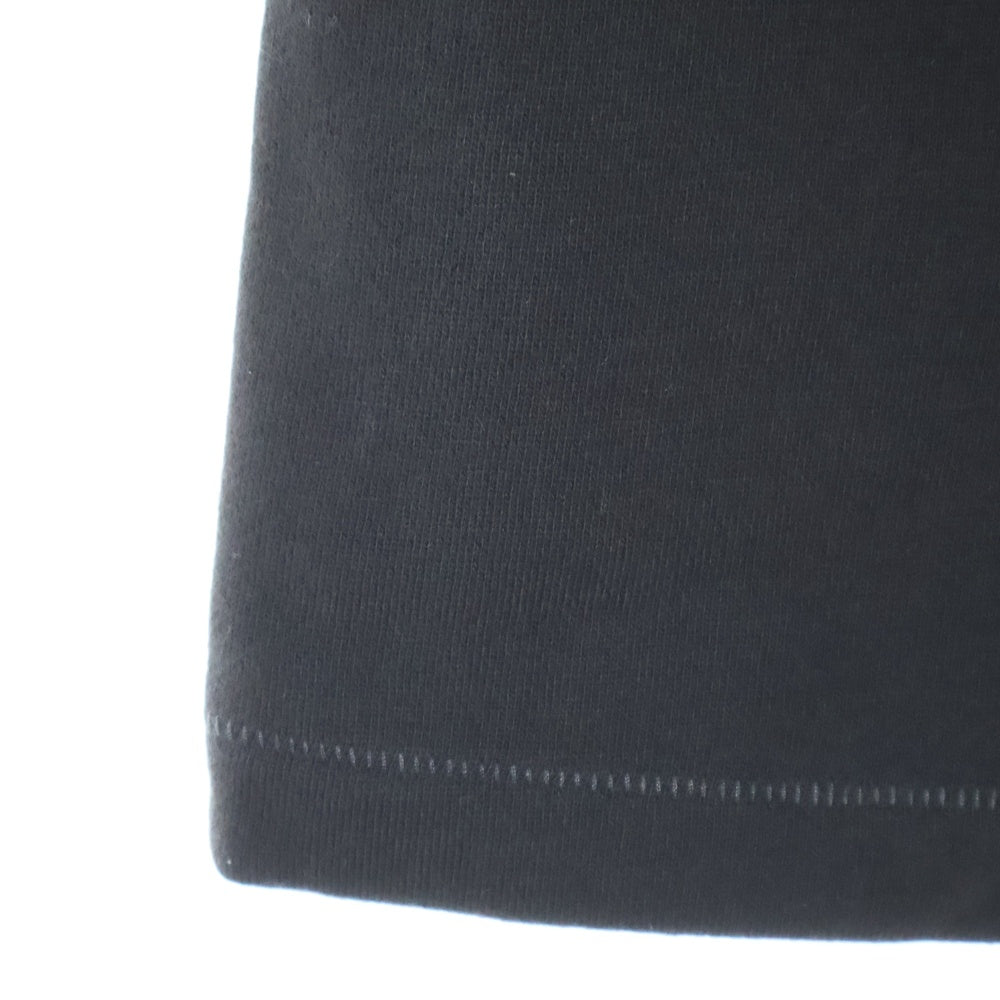 FEAR OF GOD ESSENTIALS(フィアオブゴッド エッセンシャルズ) SHORT PANTS 1977 フェルトロゴ スウェットハーフパンツ ショーツ ブラック