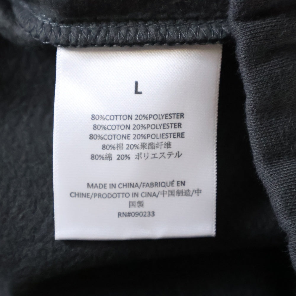 FEAR OF GOD ESSENTIALS(フィアオブゴッド エッセンシャルズ) SHORT PANTS 1977 フェルトロゴ スウェットハーフパンツ ショーツ ブラック