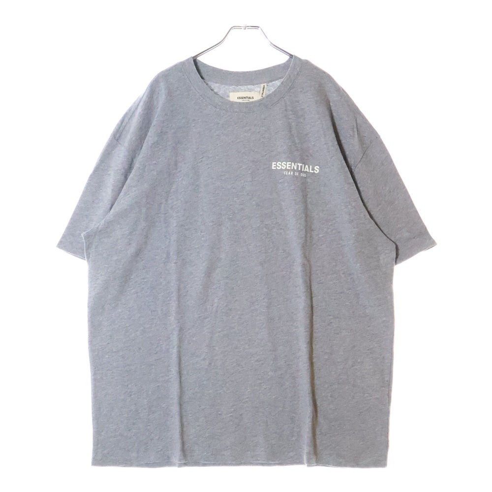 FEAR OF GOD ESSENTIALS(フィアオブゴッド エッセンシャルズ) S/S T-SHIRT ロゴプリント 半袖Tシャツ グレー