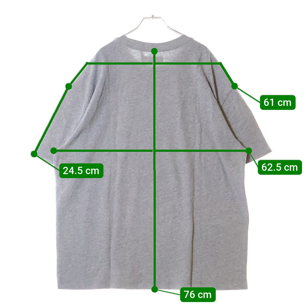 FEAR OF GOD ESSENTIALS(フィアオブゴッド エッセンシャルズ) S/S T-SHIRT ロゴプリント 半袖Tシャツ グレー