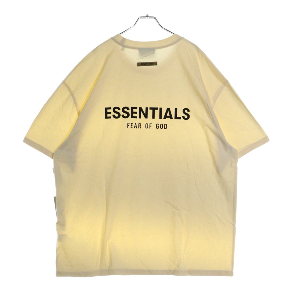 FEAR OF GOD ESSENTIALS(フィアオブゴッド エッセンシャルズ) S/S T-SHIRT バックラバーロゴ 半袖Tシャツ アイボリー