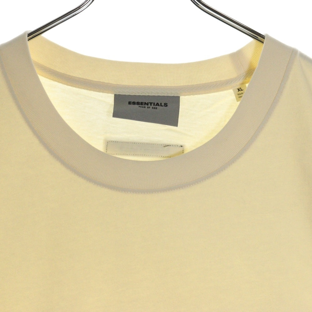 FEAR OF GOD ESSENTIALS(フィアオブゴッド エッセンシャルズ) S/S T-SHIRT バックラバーロゴ 半袖Tシャツ アイボリー
