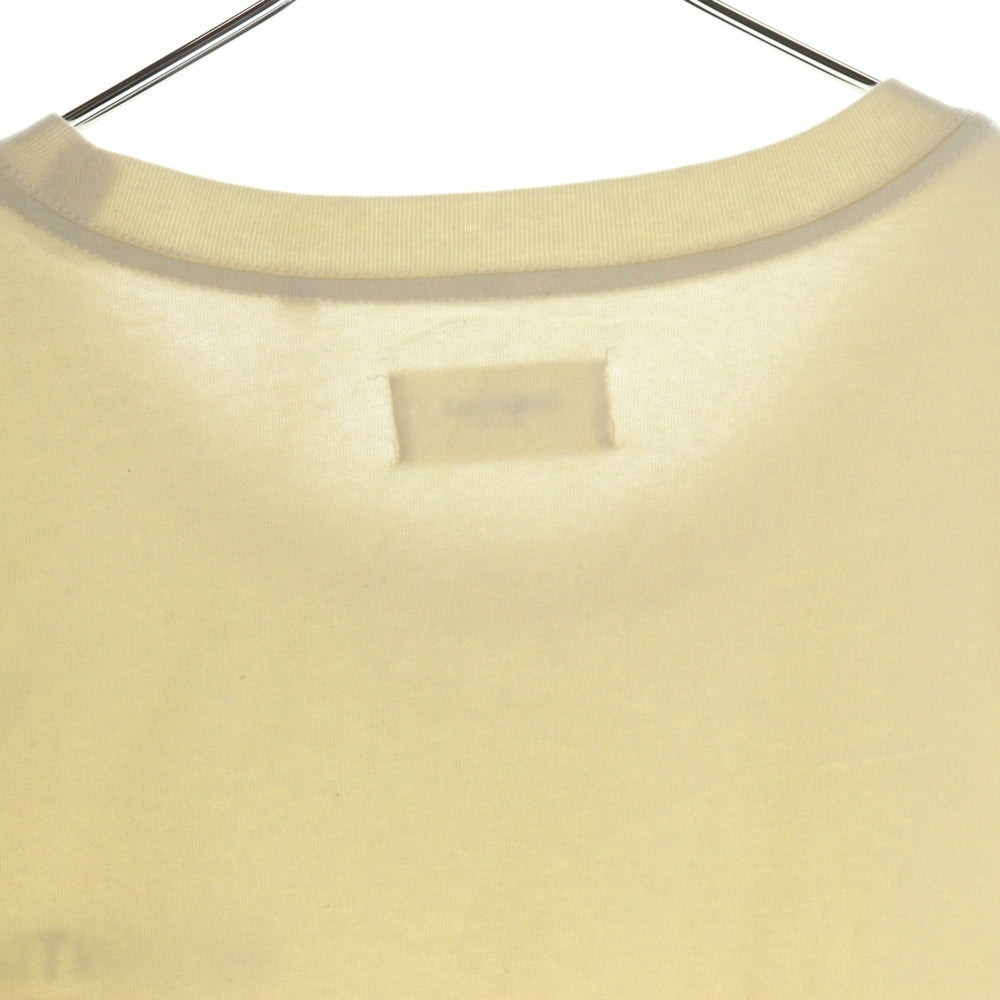 FEAR OF GOD ESSENTIALS(フィアオブゴッド エッセンシャルズ) S/S T-SHIRT ロゴプリント 半袖Tシャツ クリーム