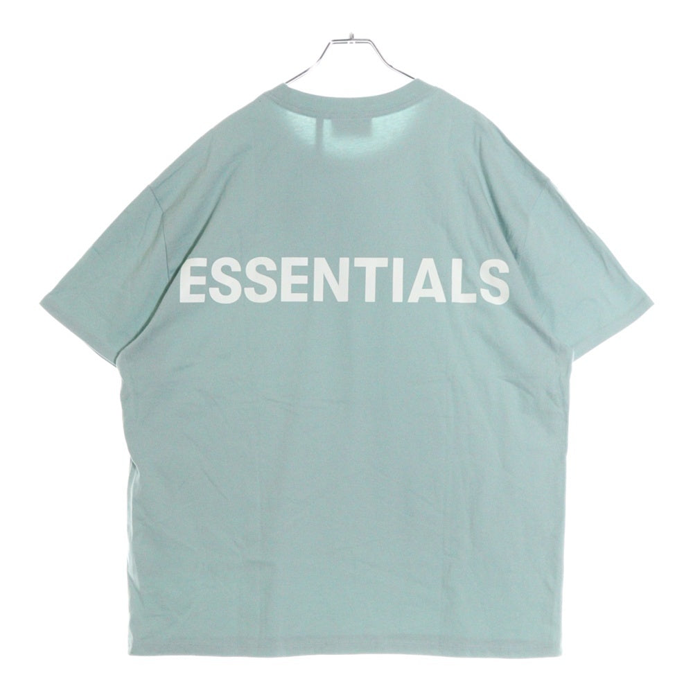 FEAR OF GOD ESSENTIALS(フィアオブゴッド エッセンシャルズ) S/S T-SHIRT バックロゴプリント 半袖Tシャツ ブルー