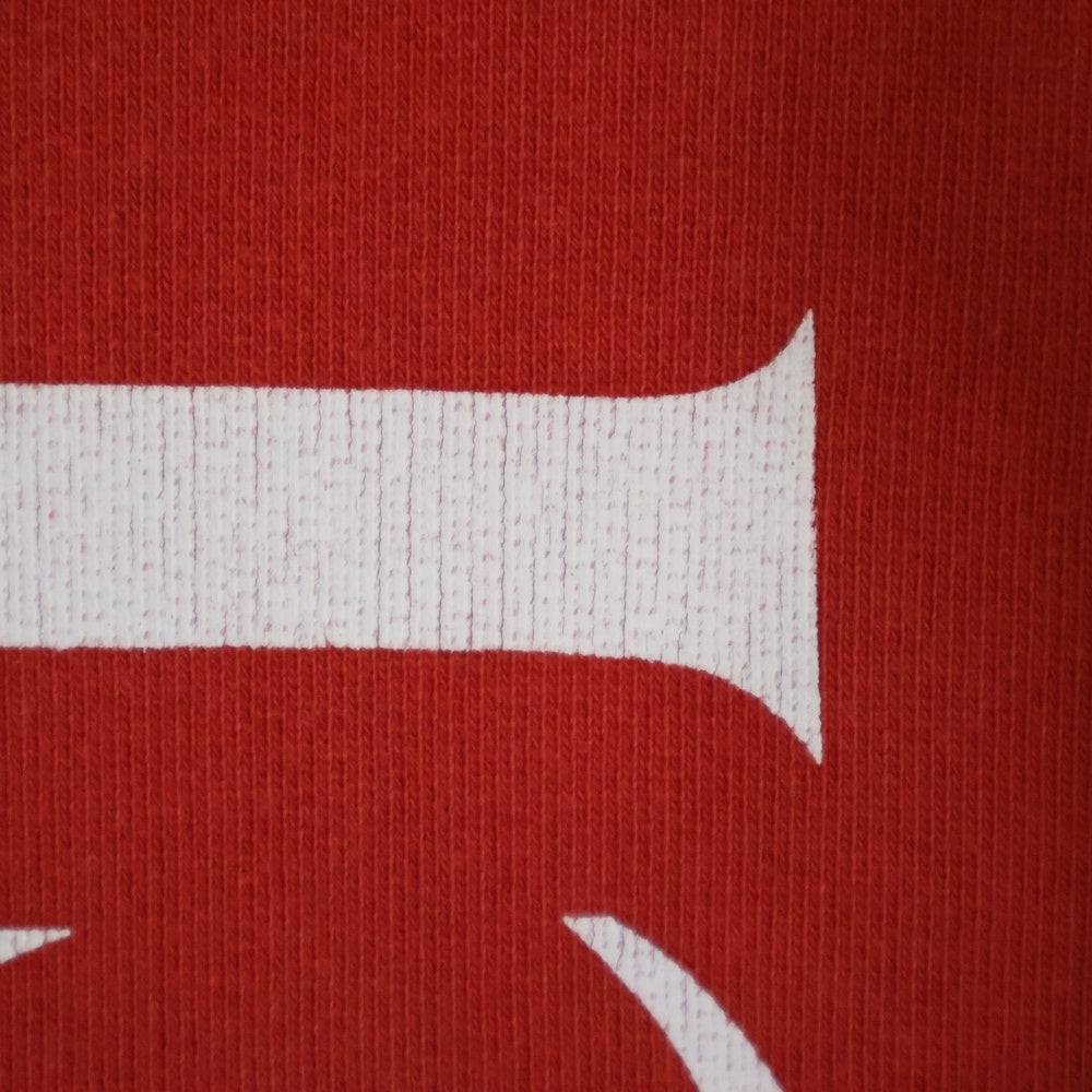 GUCCI(グッチ) Logo Print Hoodie ロゴプリント プルオーバースウェットパーカー フーディー レッド 604974 XJB1C