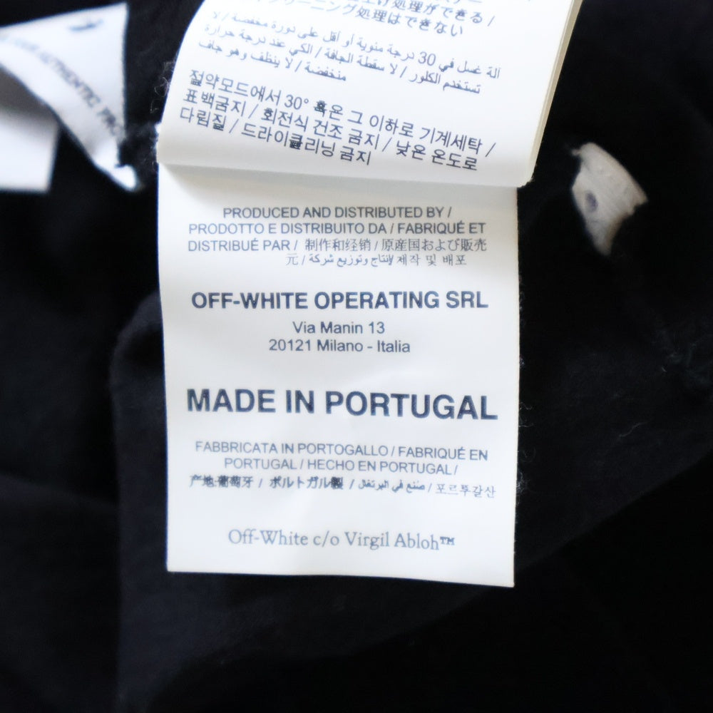 OFF-WHITE(オフホワイト) 21SS Makers Over T-Shirt 半袖Tシャツ ブラック OMAA038R21JER002