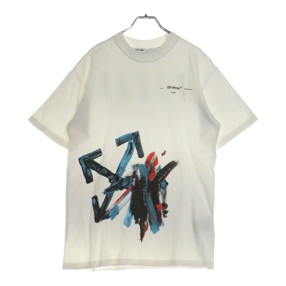 OFF-WHITE(オフホワイト) 20SS Sweat T-Shirt 半袖Tシャツ ホワイト OWAA072R20H84128
