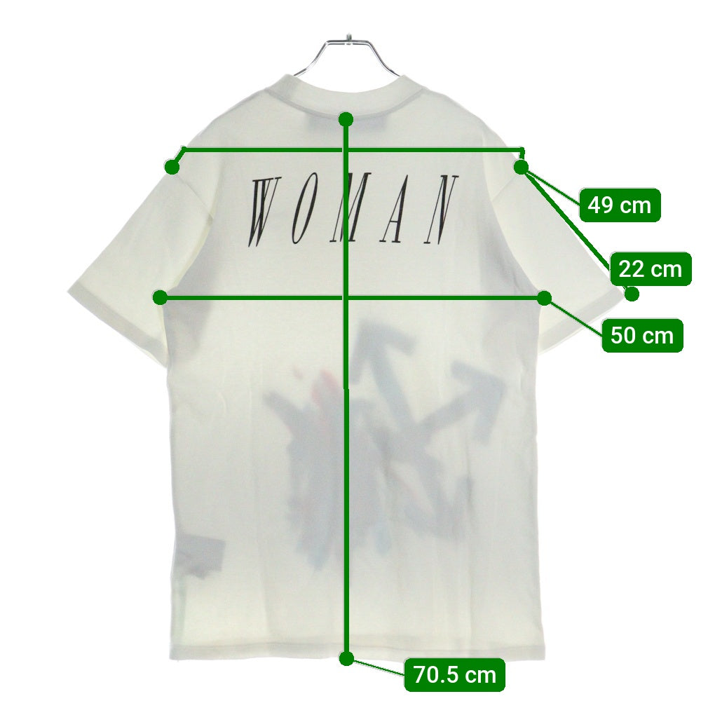 OFF-WHITE(オフホワイト) 20SS Sweat T-Shirt 半袖Tシャツ ホワイト OWAA072R20H84128