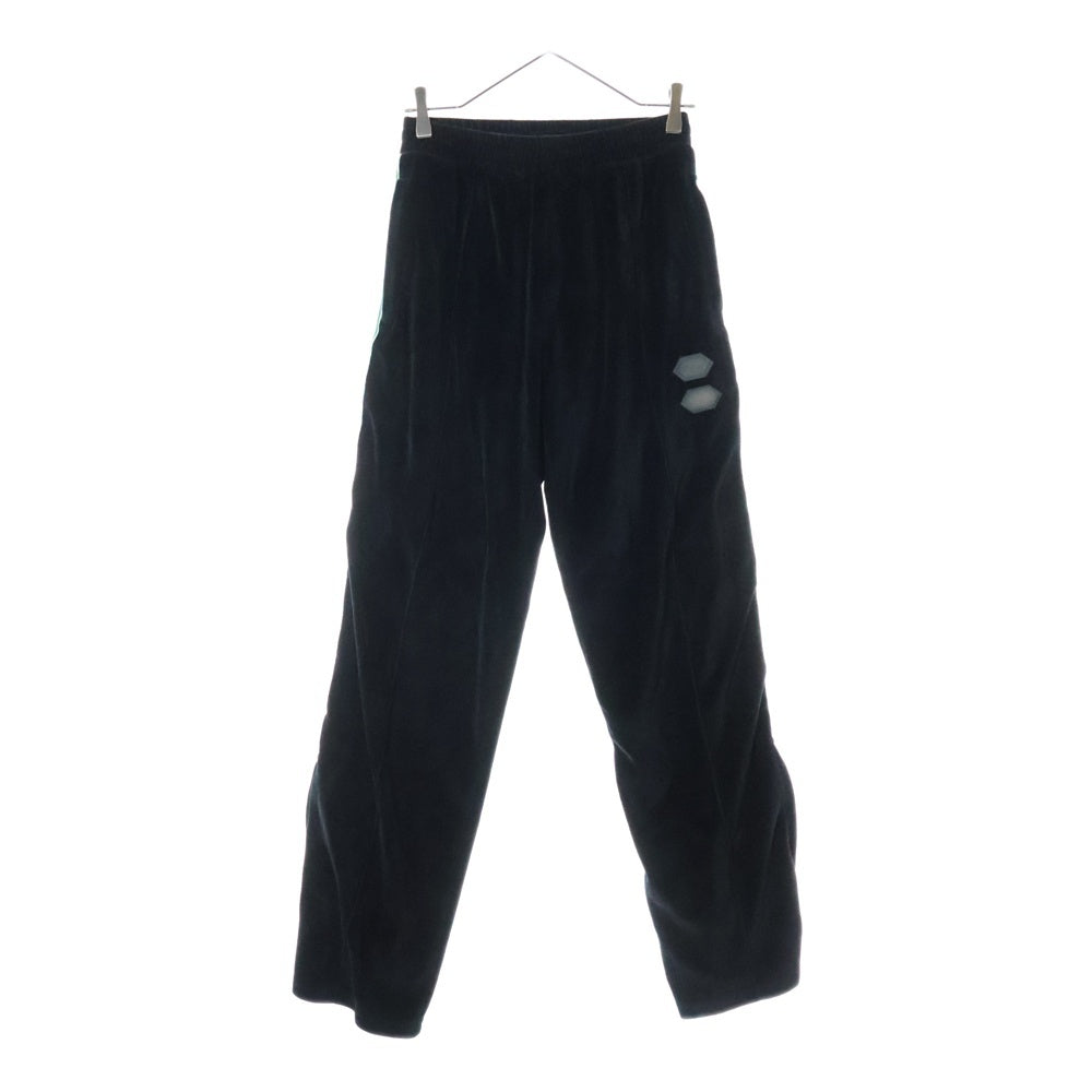 OFF-WHITE(オフホワイト) 19SS Velor Track Pants ベロア トラックパンツ ブラック OMCA086R19C12021