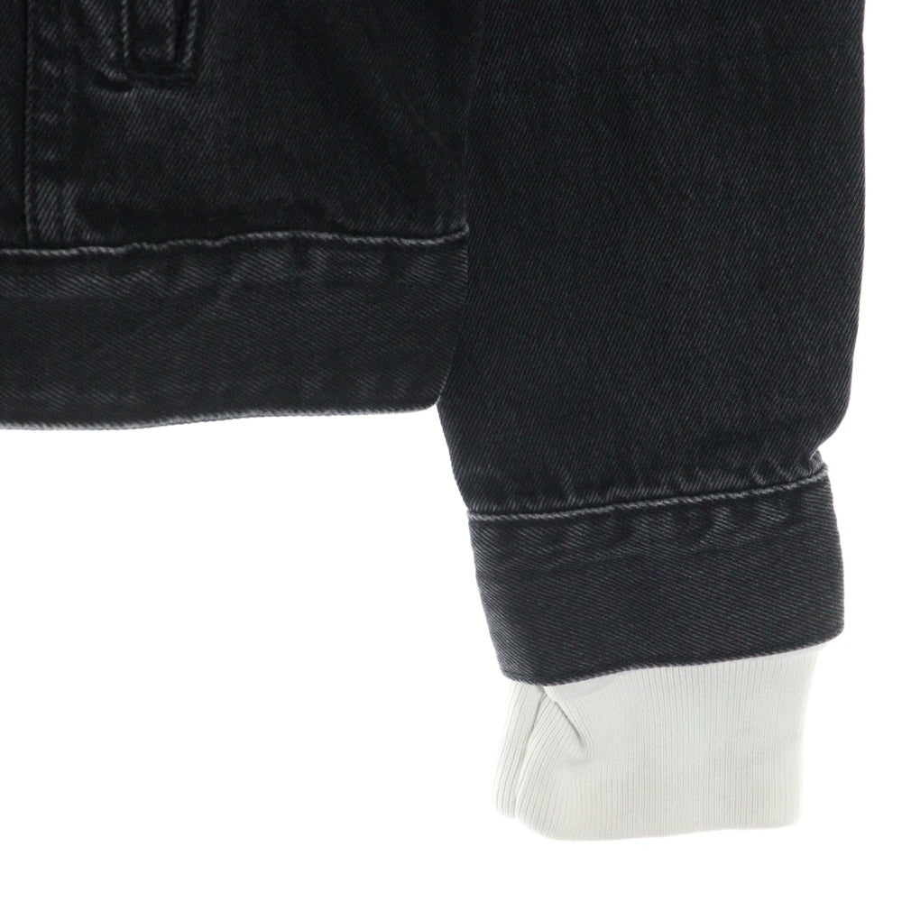 OFF-WHITE(オフホワイト) 19SS Impressionism Denim Jacket ウォッシュド加工 デニムジャケット グレー OMYE019R19812011
