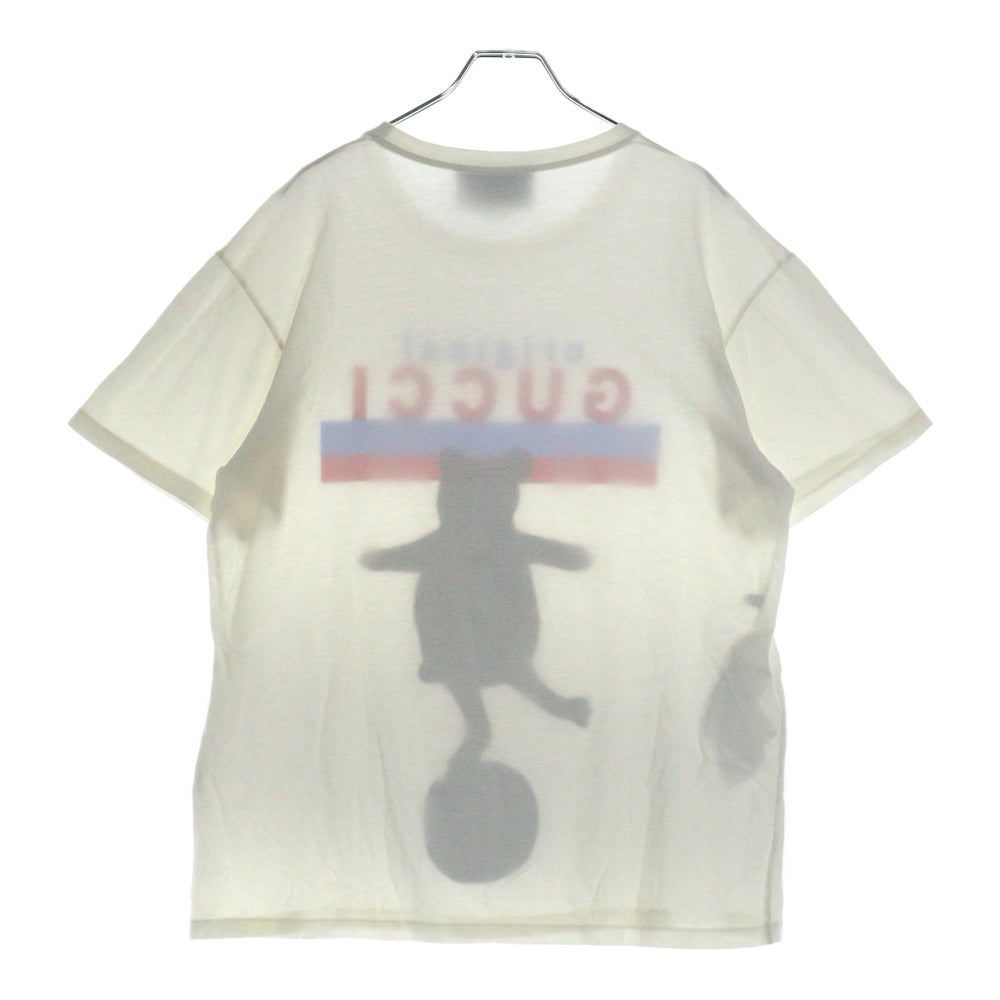 GUCCI(グッチ) Bear Tee ベアー 半袖Tシャツ ホワイト 615044 XJCRH