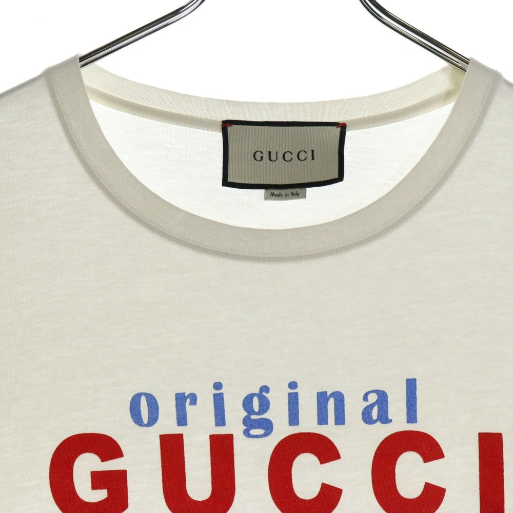 GUCCI(グッチ) Bear Tee ベアー 半袖Tシャツ ホワイト 615044 XJCRH