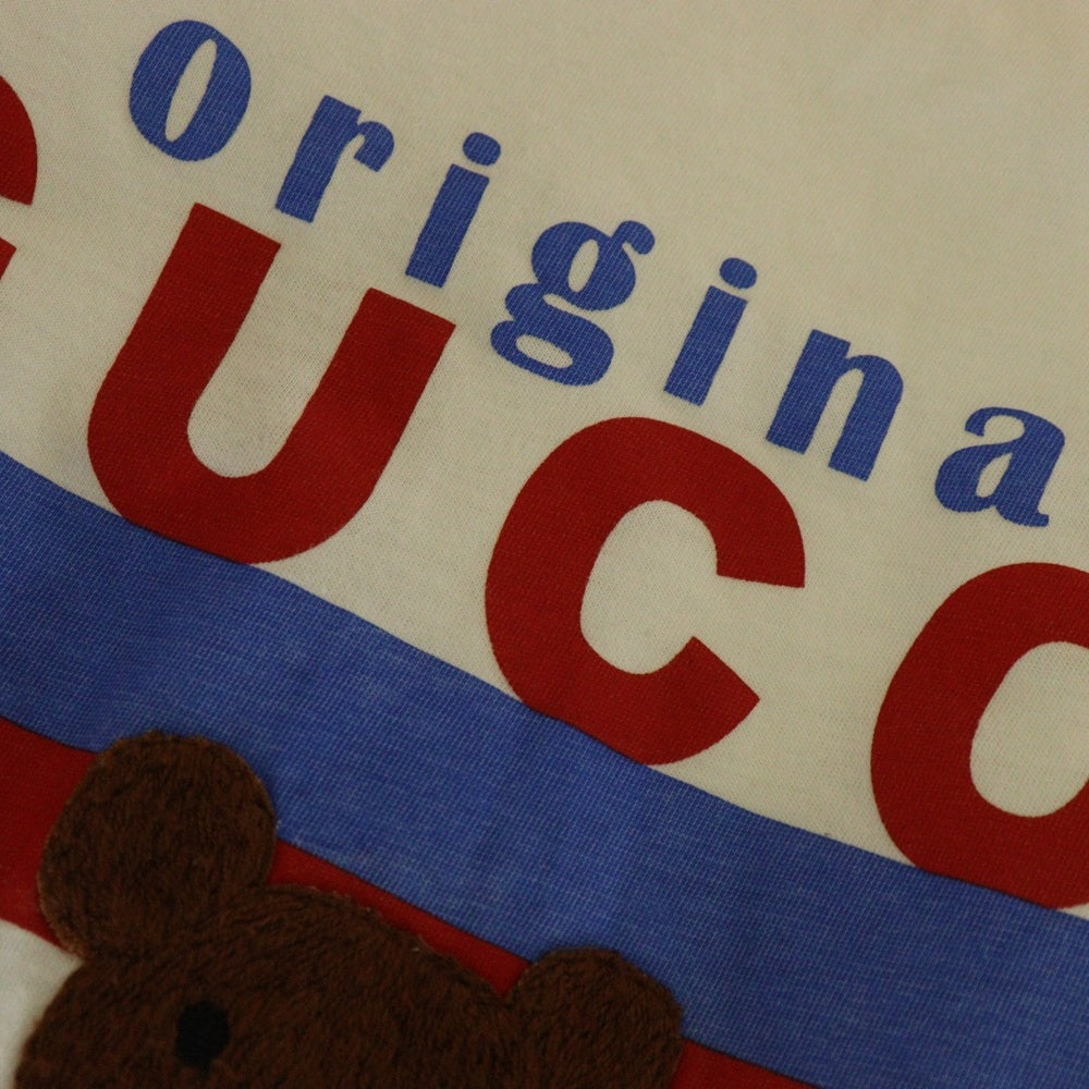GUCCI(グッチ) Bear Tee ベアー 半袖Tシャツ ホワイト 615044 XJCRH