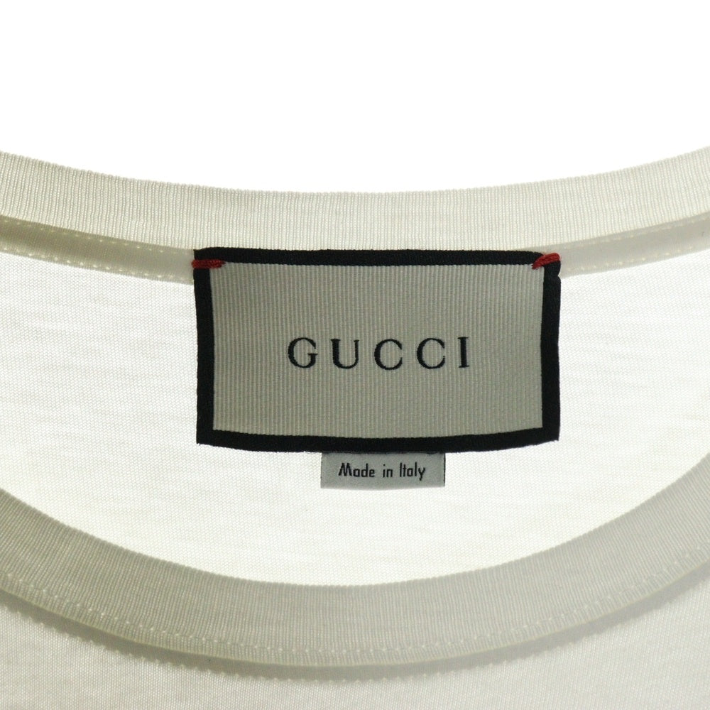 GUCCI(グッチ) Bear Tee ベアー 半袖Tシャツ ホワイト 615044 XJCRH
