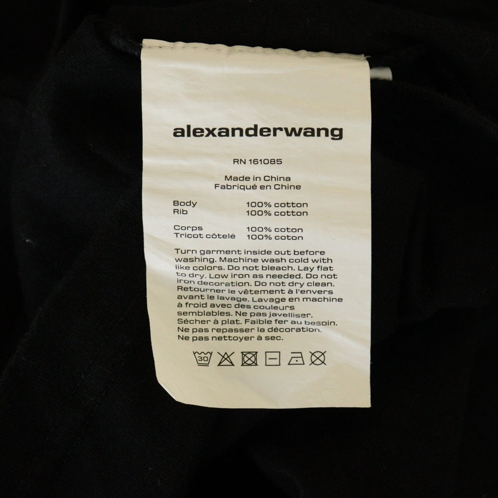 ALEXANDER WANG(アレキサンダーワン) wang T-Shirt 半袖Tシャツ ブラック 4CC3221357