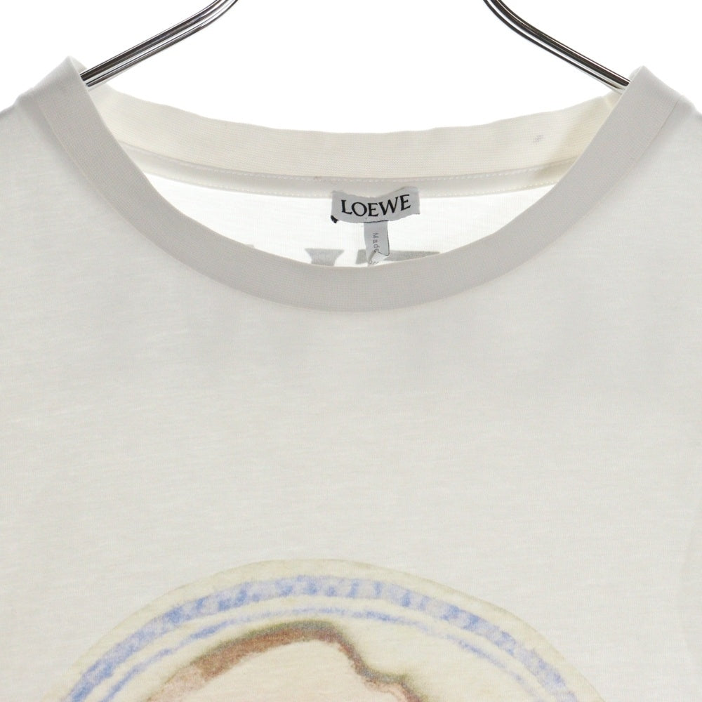 LOEWE(ロエベ) Jam Print T-Shirt ジャムプリント 半袖Tシャツ ホワイト S359333XCH