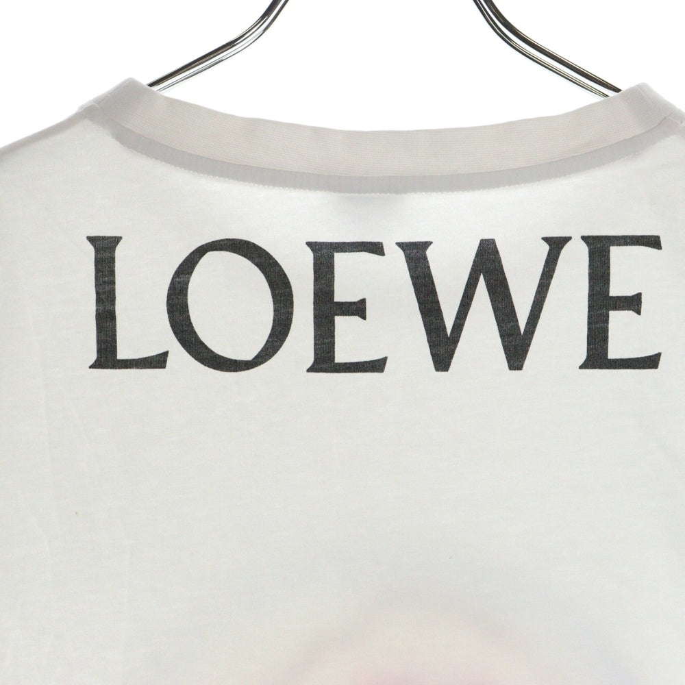 LOEWE(ロエベ) Jam Print T-Shirt ジャムプリント 半袖Tシャツ ホワイト S359333XCH