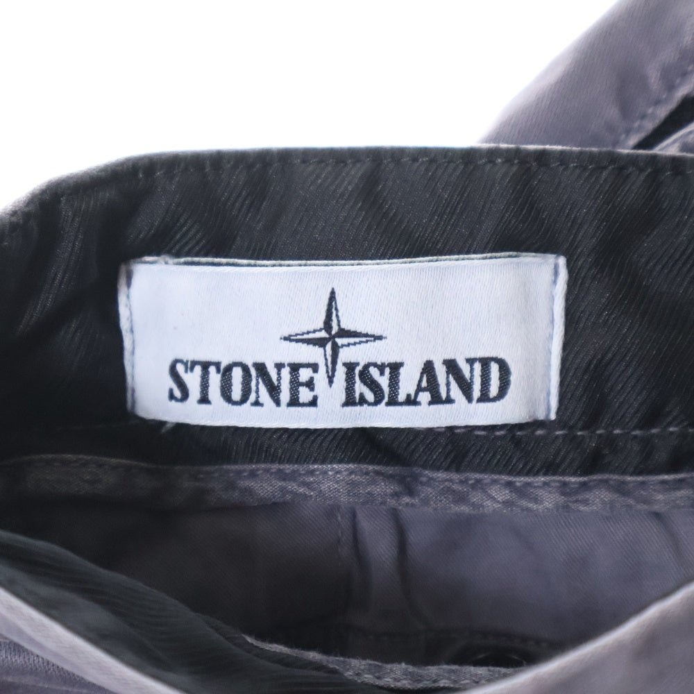 STONE ISLAND(ストーンアイランド) Cargo Pants ロゴワッペン ウォッシュド加工 カーゴパンツ グレー 701530504