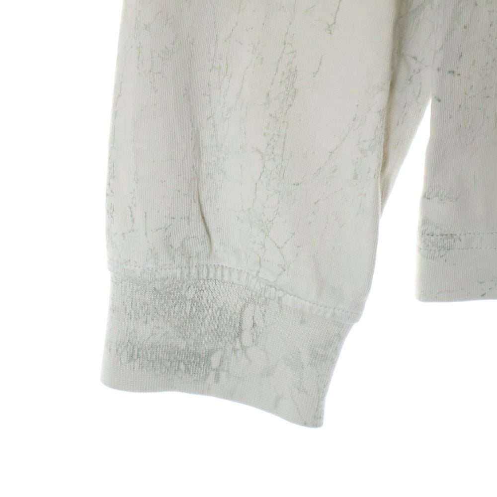 ALEXANDER WANG(アレキサンダーワン) Emboss L/S T-Shirt 長袖Tシャツ ロンT グリーン