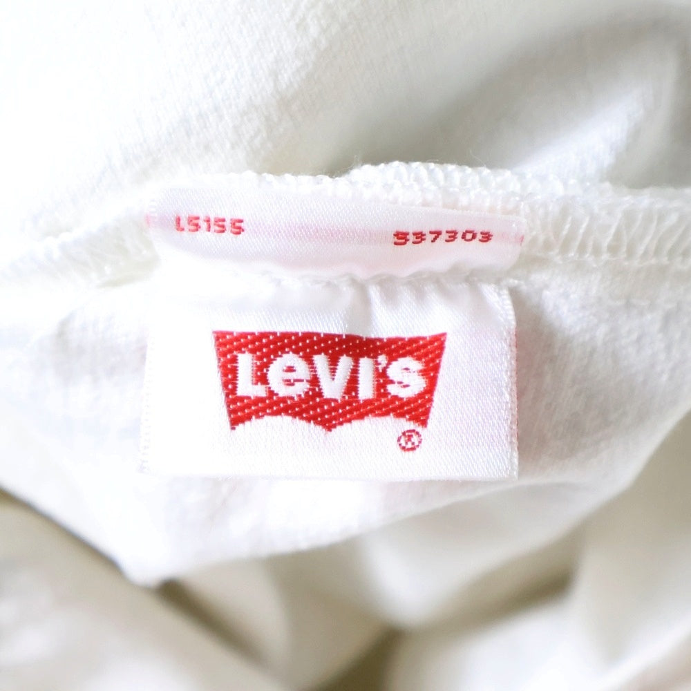DENIM TEARS(デニムティアーズ) ×LEVI'S 501 COTTON WREATH CHAIN STITCH リーバイス フラワー刺繍デニムパンツ ホワイト PC9-A1592-0004