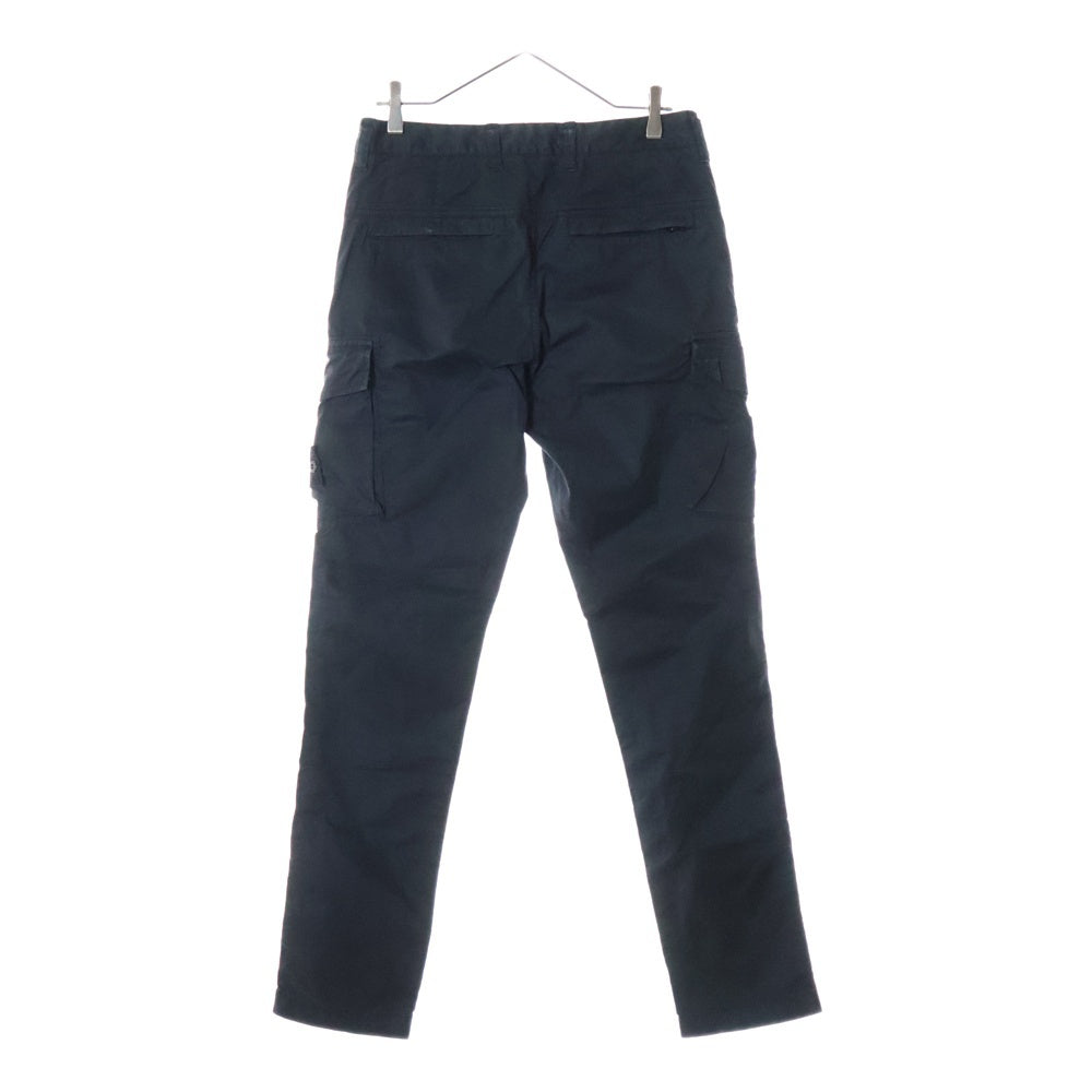 STONE ISLAND(ストーンアイランド) Weather Cargo Pants ロゴワッペン カーゴパンツ ブラック 741531819