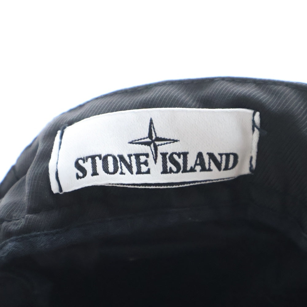 STONE ISLAND(ストーンアイランド) Weather Cargo Pants ロゴワッペン カーゴパンツ ブラック 741531819
